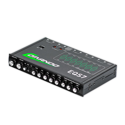 EQS7 | 7 Bands Equalizer - Comando Audio Inc.