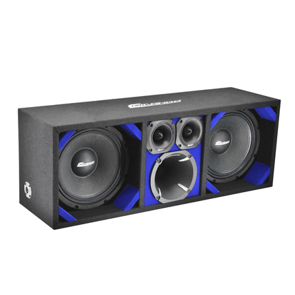 KTPON-210BLACK / DUAL 10" BLUE/BLACK LOADED - Comando Audio Inc.