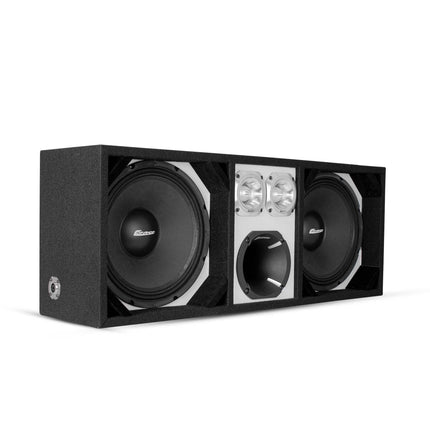 KTPON-212WHITE / DOBLE 12" BLANCO/NEGRO
