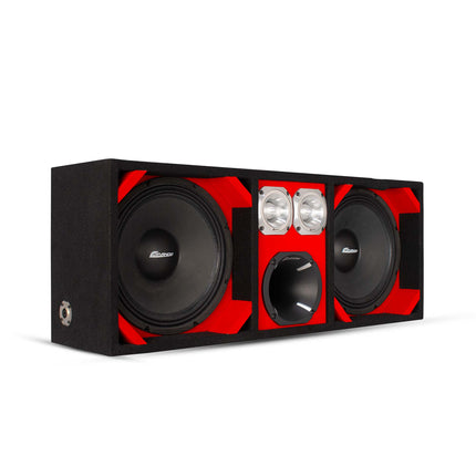 KTPON-212RED / DUAL 12" - Comando Audio Inc.