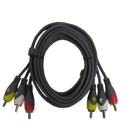 CM-6FT-05  | 6FT RCA Audio/Video Cable - Comando Audio Inc.