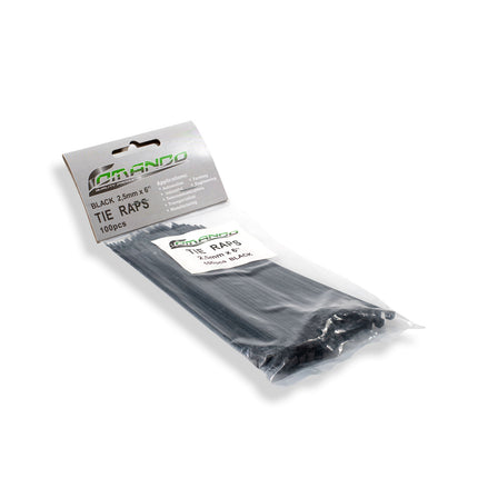 CM-2.5X6B | Tie Wraps 2.5MMX6''