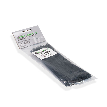 CM-2.5X8B | Tie Wraps 2.5MMX8''