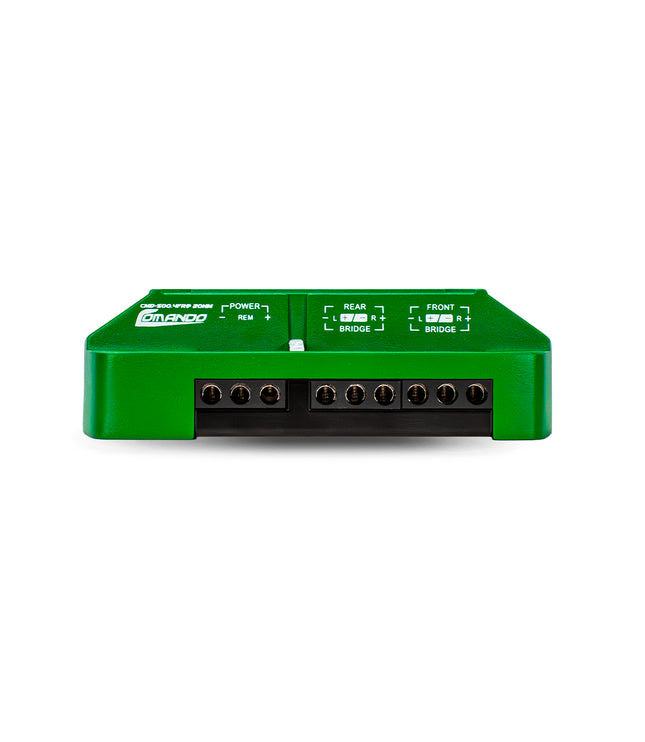CMD-500.4FR@2ohm / MINI 4CHANNEL AMPLIFIER WITH BASS BOOST FUNCTION 2 ohm STABLE 500WX4 MAXPOWER