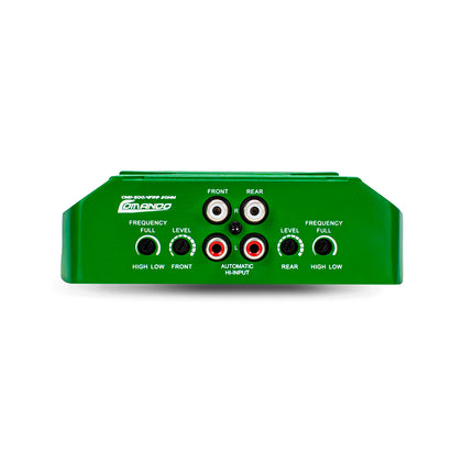 CMD-500.4FR@2ohm / MINI 4CHANNEL AMPLIFIER WITH BASS BOOST FUNCTION 2 ohm STABLE 500WX4 MAXPOWER