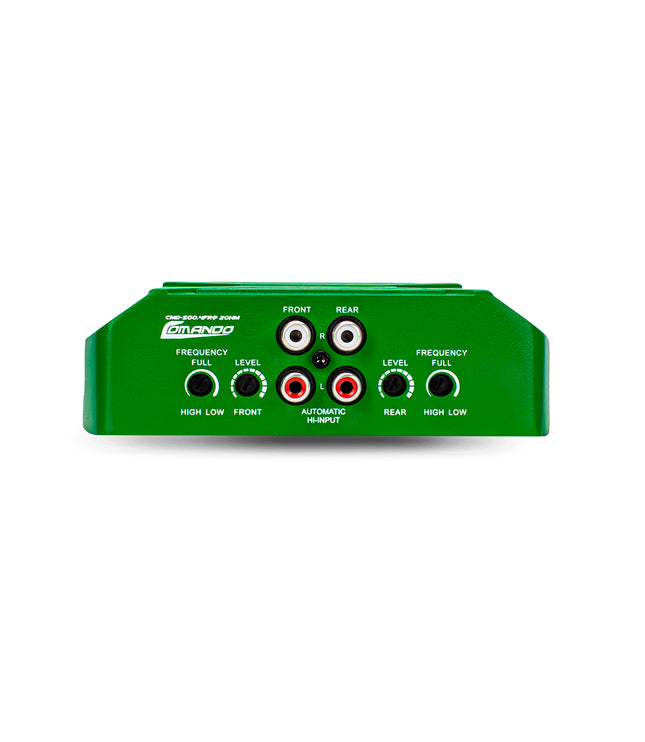 CMD-500.4FR@2ohm / MINI 4CHANNEL AMPLIFIER WITH BASS BOOST FUNCTION 2 ohm STABLE 500WX4 MAXPOWER