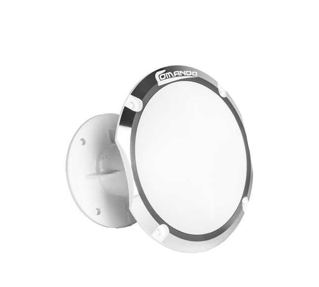 Comando Audio Inc. CRX-1350-Large-White compression driver horn in white with bolt-on mounting for speaker cabinets