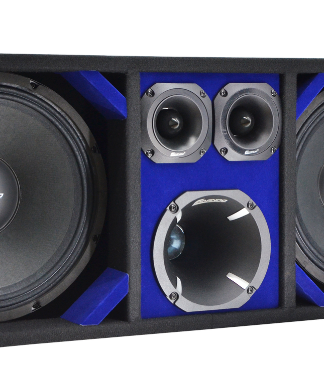 KTPON-212BLACK | KITIPON DOUBLE 12’’ BLACK-BLUE