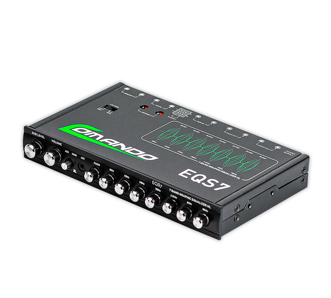 EQS7 | 7 Bands Equalizer - Comando Audio Inc.