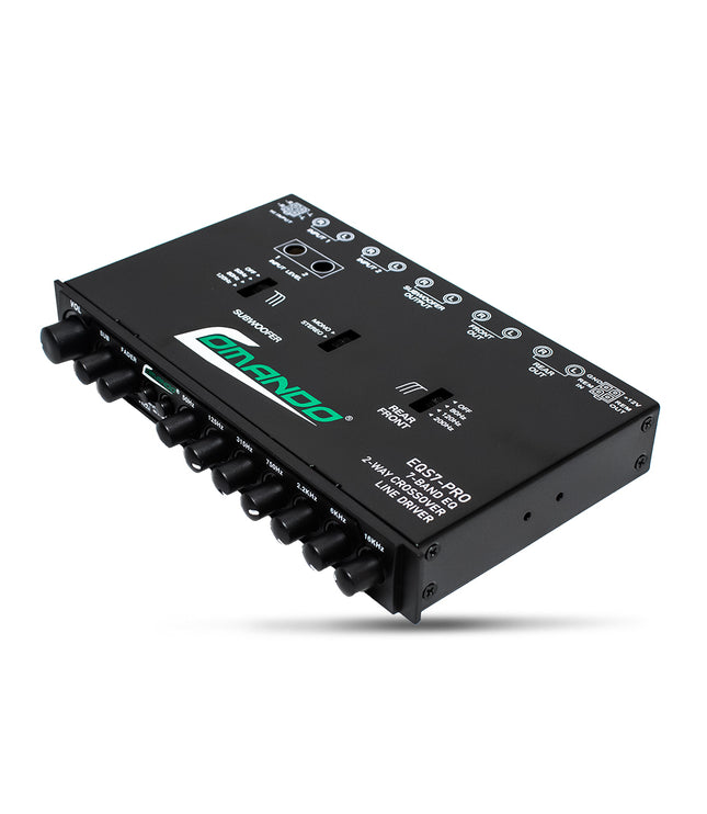 EQS7-PRO / 7 BAND EQ WITH 9 VOLT LINE DRIVER BASS OPTIMIZED AND HI INPUT