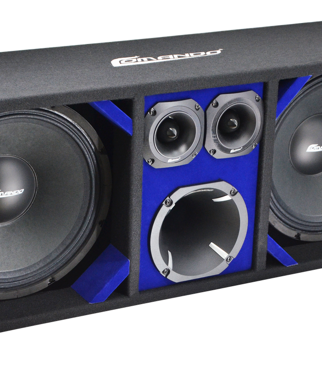 KTPON-212BLACK | KITIPON DOUBLE 12’’ BLACK-BLUE