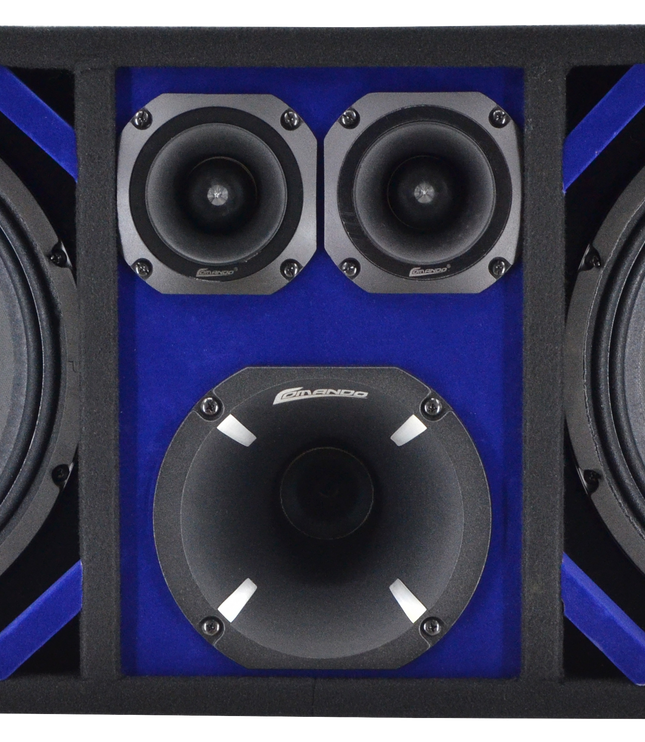 KTPON-212BLACK | KITIPON DOUBLE 12’’ BLACK-BLUE