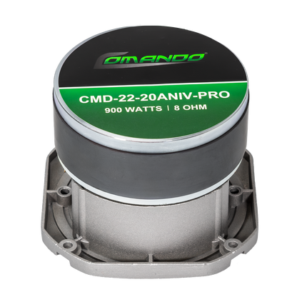 CMD-22-20ANV-PRO | 20th Anniversary Super Tweeter | 900W Max | 8Ω | - Comando Audio Inc.