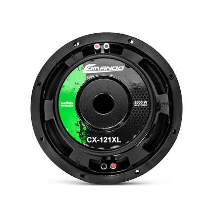 CX-121XL | 12'' | 2000W MAX | Dual 4Ω