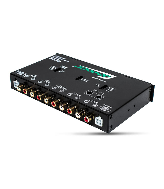 EQS7-PRO / 7 BAND EQ WITH 9 VOLT LINE DRIVER BASS OPTIMIZED AND HI INPUT