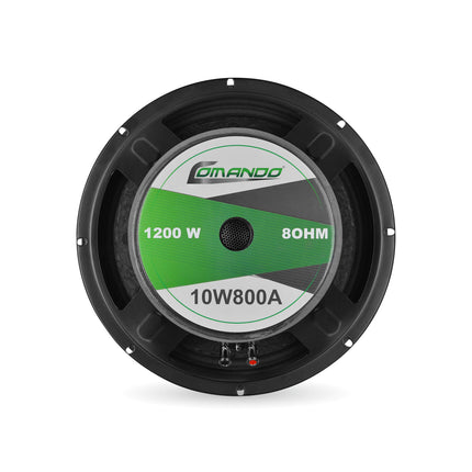 10W800A | 10'' 1200W MAX. | COIL 8Ω