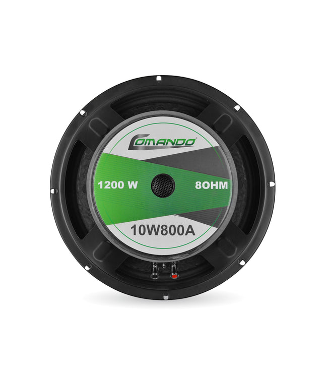 10W800A | 10'' 1200W MAX. | COIL 8Ω