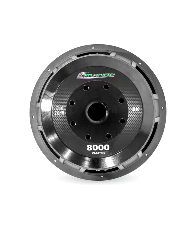 COMANDO 8K | 15'' 8000W MAX. | DUAL 2Ω - Comando Audio Inc.