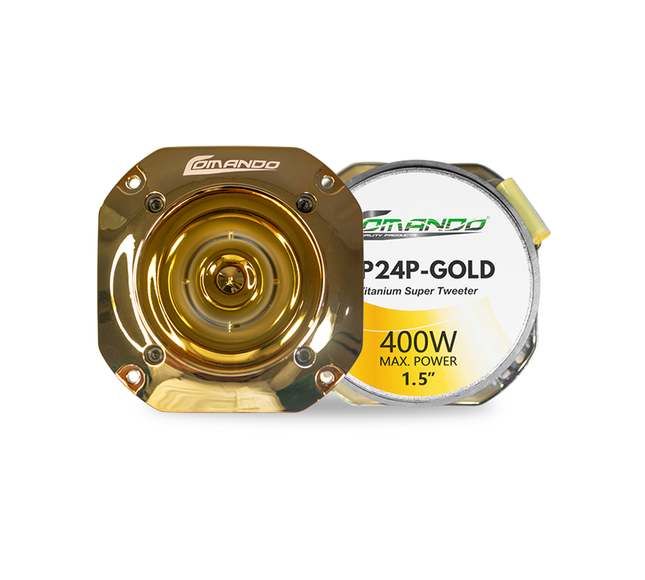 CP24P-GOLD | 1.5''  400W MAX. | 4~8Ω - Comando Audio Inc.