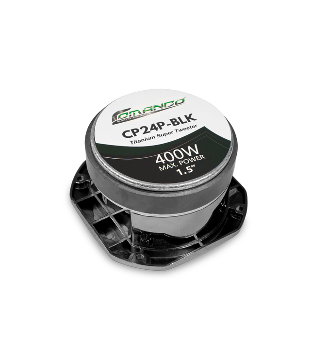 CP24P-BLK  | 1.5''  400W MAX. | 4~8Ω - Comando Audio Inc.