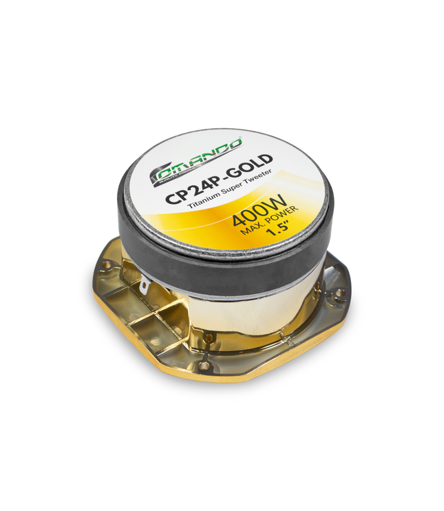 CP24P-GOLD | 1.5''  400W MAX. | 4~8Ω - Comando Audio Inc.