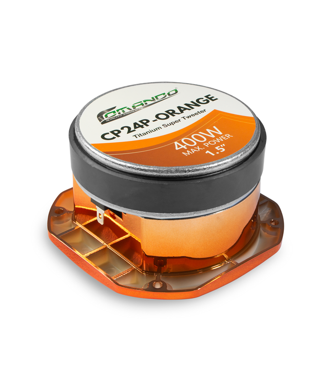 CP24P ORANGE | 1.5''  400W MAX. | 4~8Ω - Comando Audio Inc.