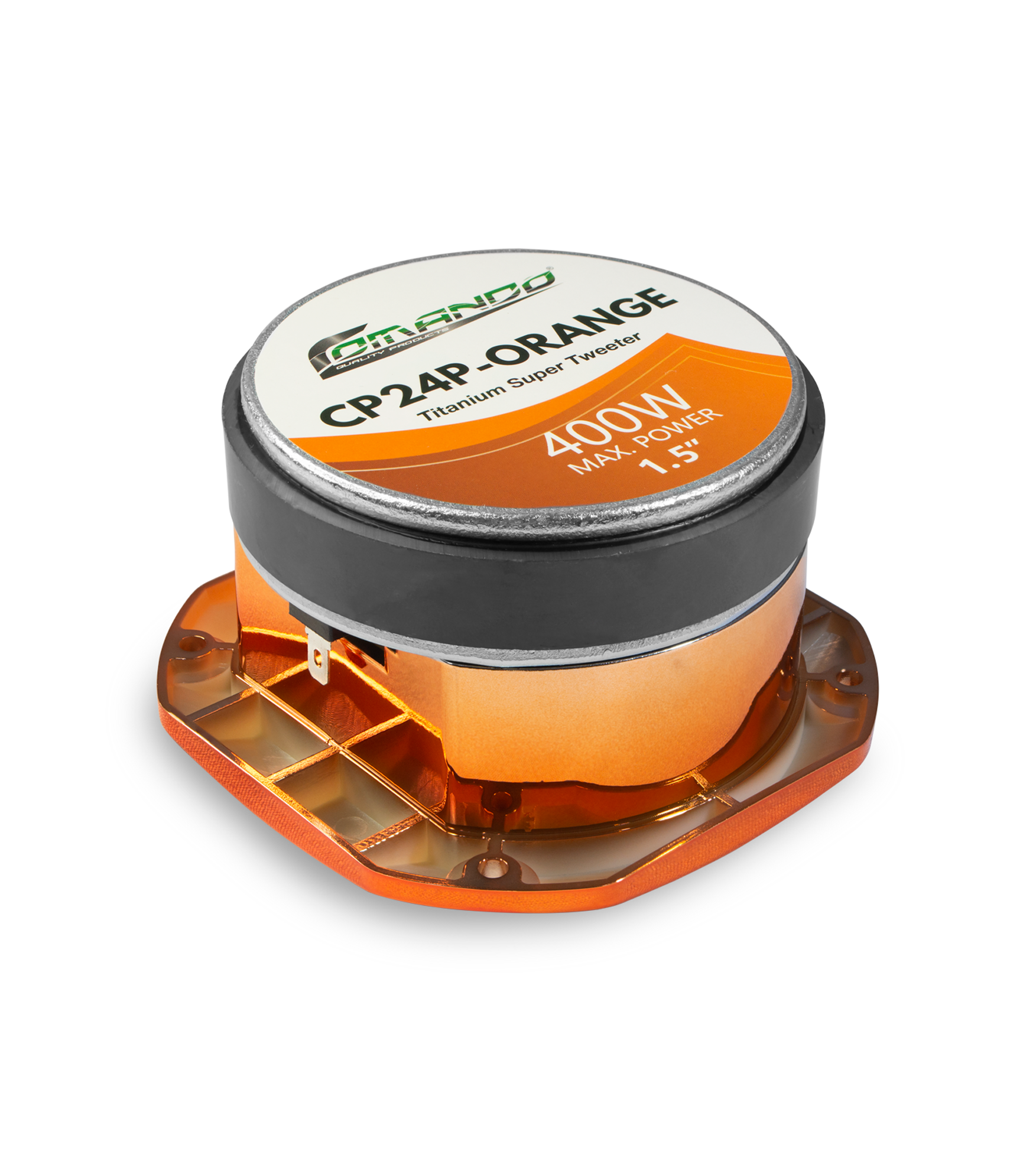 CP24P-ORANGE | 1.5'' 400W MAX. | 4~8Ω – Comando Audio Inc. CP24P-ORANGE | 1.5'' 400W MAX. | 4~8Ω – Comando Audio Inc.