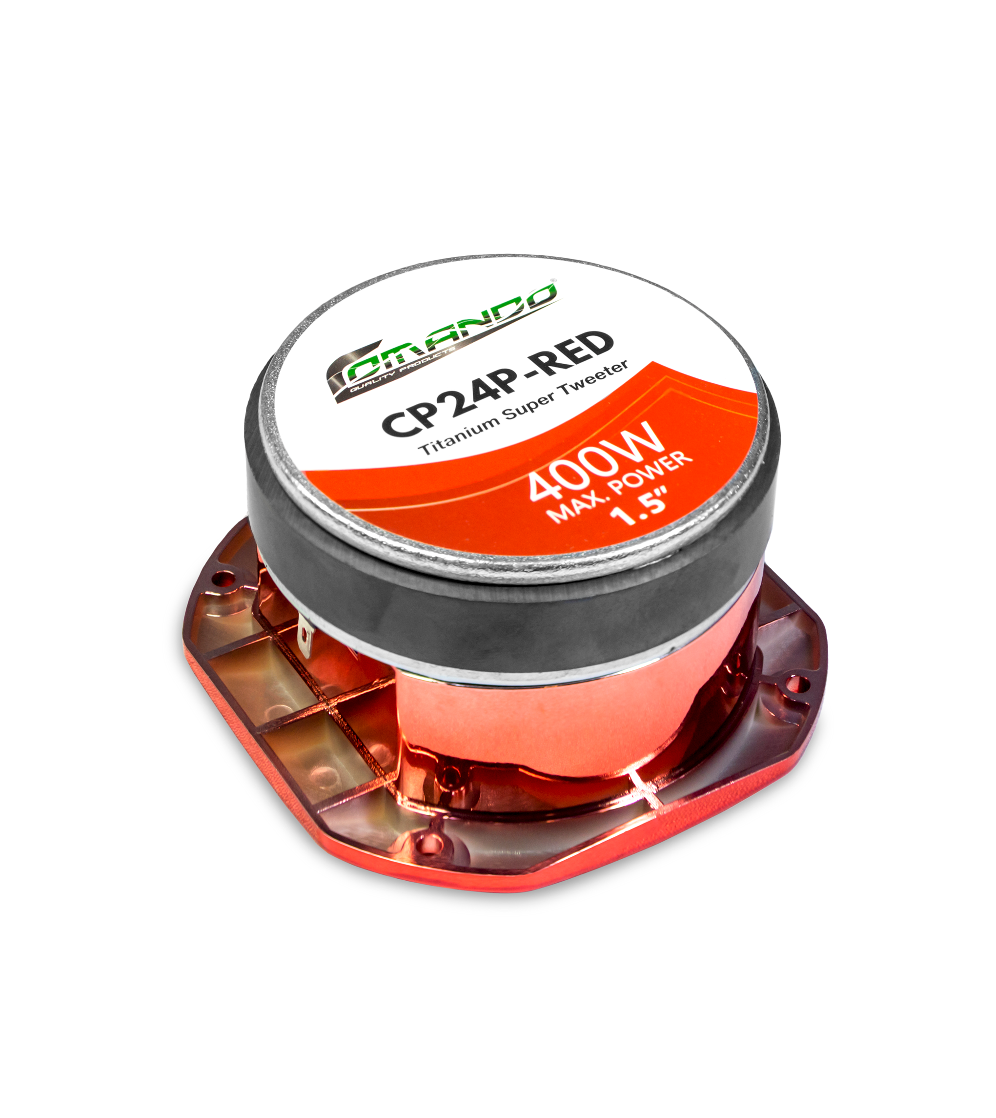 CP24P-RED | 1.5'' 400W MAX. | 4~8Ω – Comando Audio Inc. CP24P-RED | 1.5'' 400W MAX. | 4~8Ω – Comando Audio Inc.