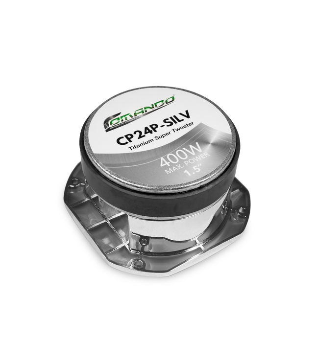 CP24P SLV | 1.5''  400W MAX. | 4~8Ω - Comando Audio Inc.