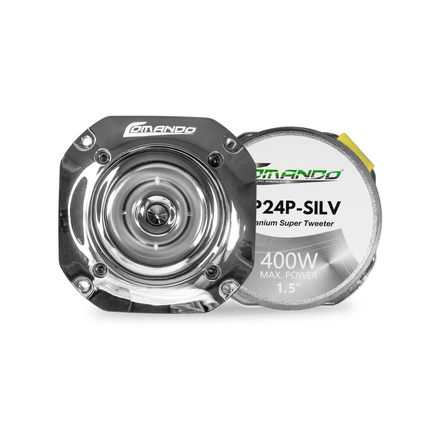 CP24P SLV | 1.5''  400W MAX. | 4~8Ω - Comando Audio Inc.