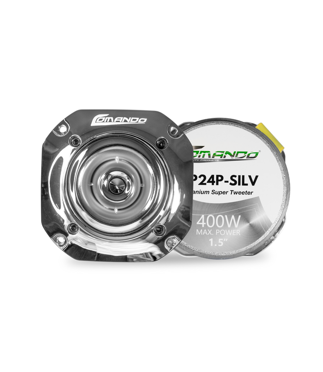 CP24P SLV | 1.5''  400W MAX. | 4~8Ω - Comando Audio Inc.