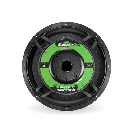 CRX-15-4000 | 15'' 4000W MAX. | DUAL 4Ω - Comando Audio Inc.