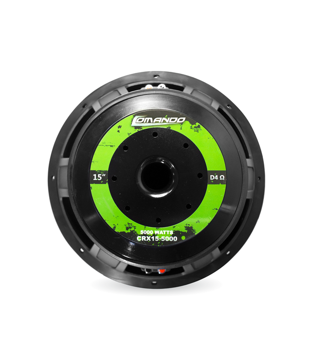 CRX-15-5000 | 15'' 5000W MAX. | DUAL 4Ω - Comando Audio Inc.