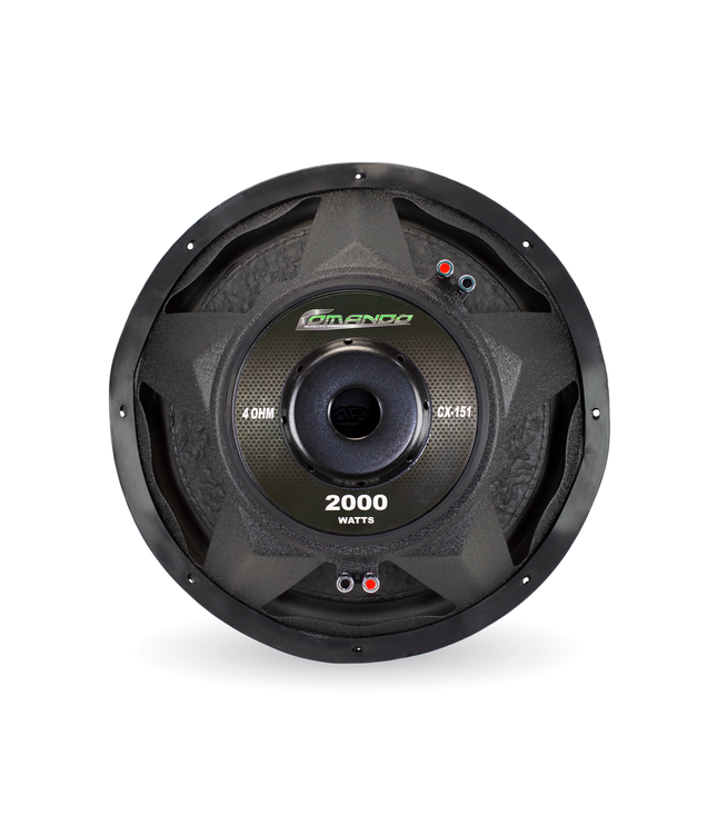 CX-151 | 15'' 2000W MAX. | DUAL 4Ω - Comando Audio Inc.