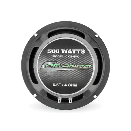 CX-6NYC | 6.5'' 500W MAX. | COIL 4Ω - Comando Audio Inc.