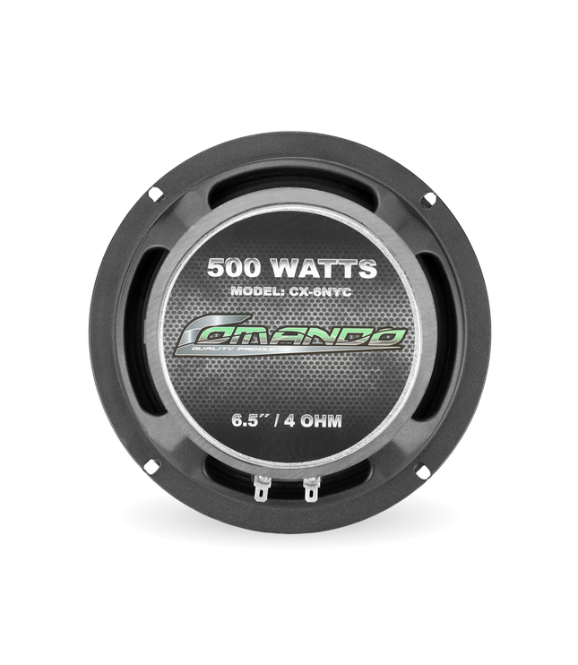 CX-6NYC | 6.5'' 500W MAX. | COIL 4Ω - Comando Audio Inc.