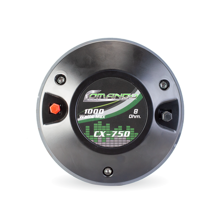 CX-750 | 1000W MAX. | 8Ω - Comando Audio Inc.