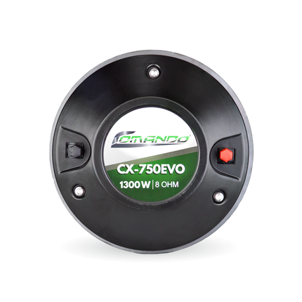 CX-750EVO | 1300W MAX. | 8Ω - Comando Audio Inc.