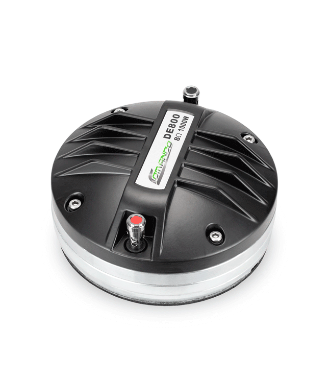 DE800 | 1000W MAX. | 8Ω - Comando Audio Inc.