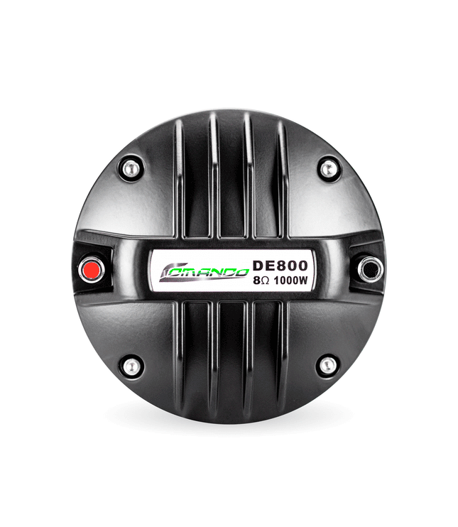 DE800 | 1000W MAX. | 8Ω - Comando Audio Inc.