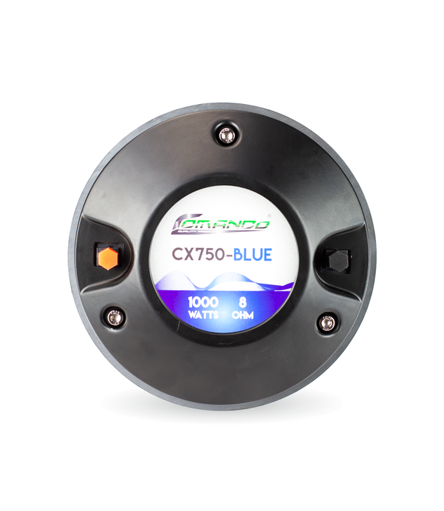 CX750-BLUE | 1000W MAX. | 8Ω - Comando Audio Inc.