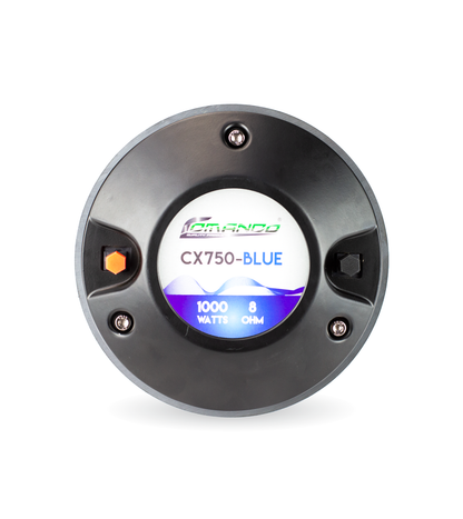 CX750-BLUE | 1000W MAX. | 8Ω - Comando Audio Inc.