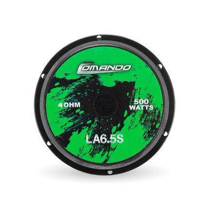 LA6.5S | 6.5'' 500W MAX. COIL 4Ω - Comando Audio Inc.
