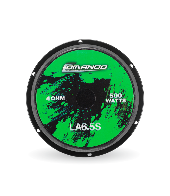 LA6.5S | 6.5'' 500W MAX. COIL 4Ω - Comando Audio Inc.
