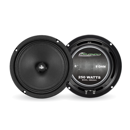 SM6200-C | 6.5'' 250W MAX. | COIL 8Ω - Comando Audio Inc.