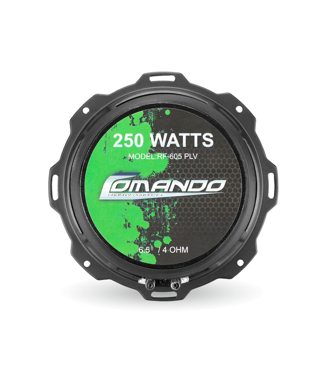 RF-605PLV | 6.5'' 250W MAX.  | COIL 4Ω - Comando Audio Inc.