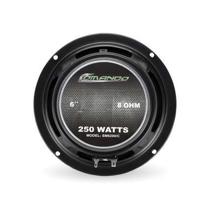 SM6200-C | 6.5'' 250W MAX. | COIL 8Ω - Comando Audio Inc.