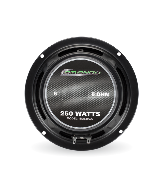 SM6200-C | 6.5'' 250W MAX. | COIL 8Ω - Comando Audio Inc.