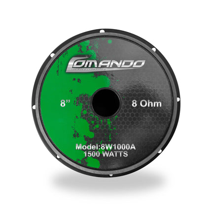 8W1000A | 8'' | 1500W MAX | 8Ω