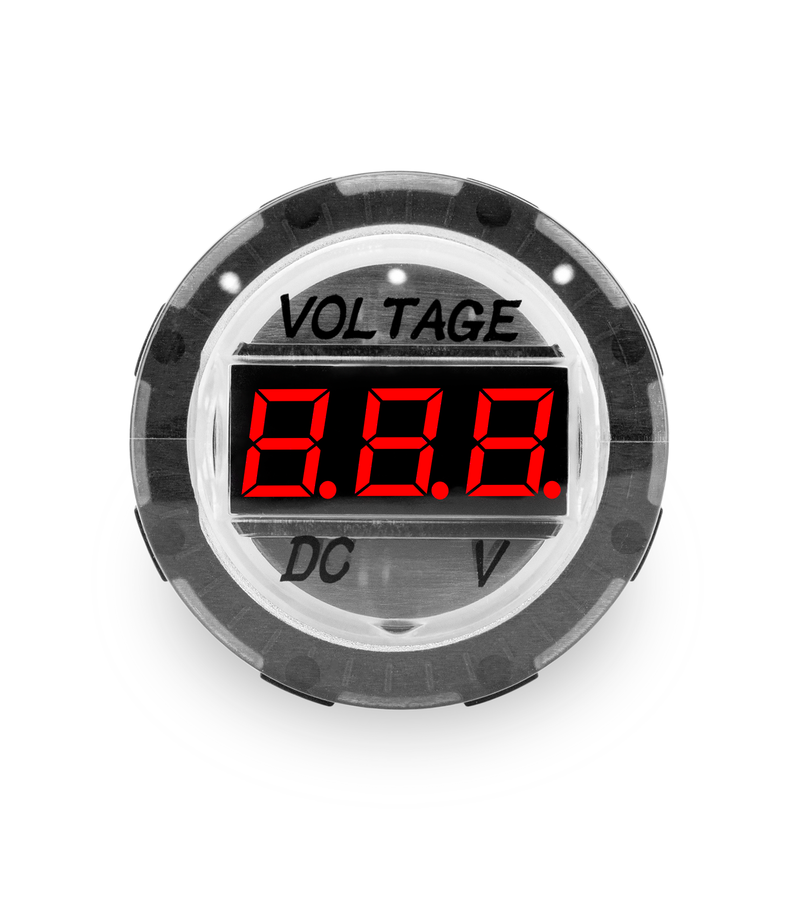 VOLTM2-RED | Waterproof Digital Voltmeter
